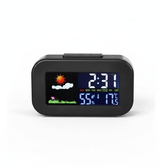 WeatherView Digital Alarm Clock